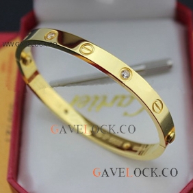 Best Replica Cartier Love Bracelet All Gold w/ Diamond
